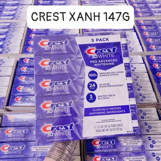 Kem Đánh Răng Crest 3D White Advanced Whitening 147gr