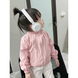 Áo Khoác Gió Labubu Dài Tay 2 Lớp croptop  Chất Siêu Mềm Mịn, siêu đẹp Cho Bé Gái Mặc Mùa Thu Đông