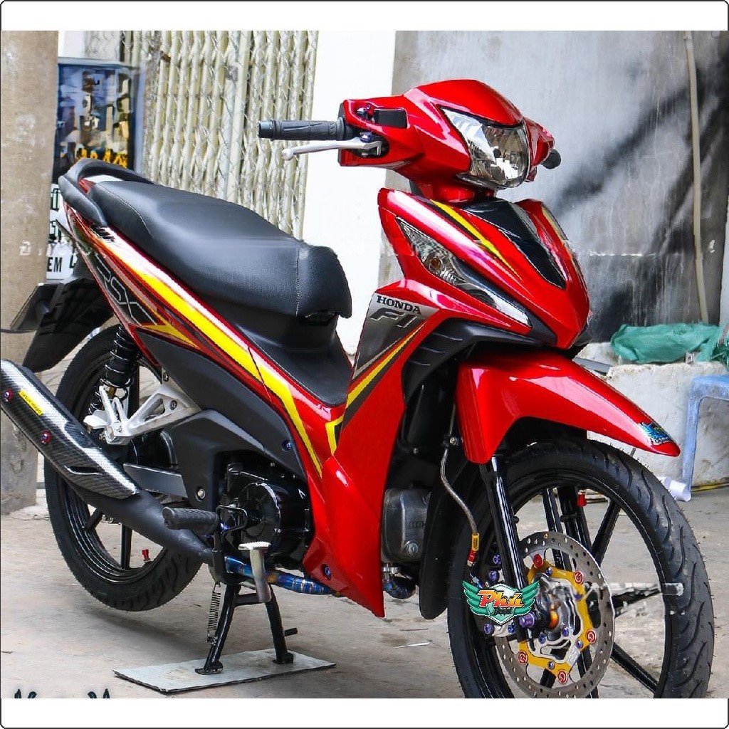 Tem Rời Wawe RSX  Fi đỏ đen (J)