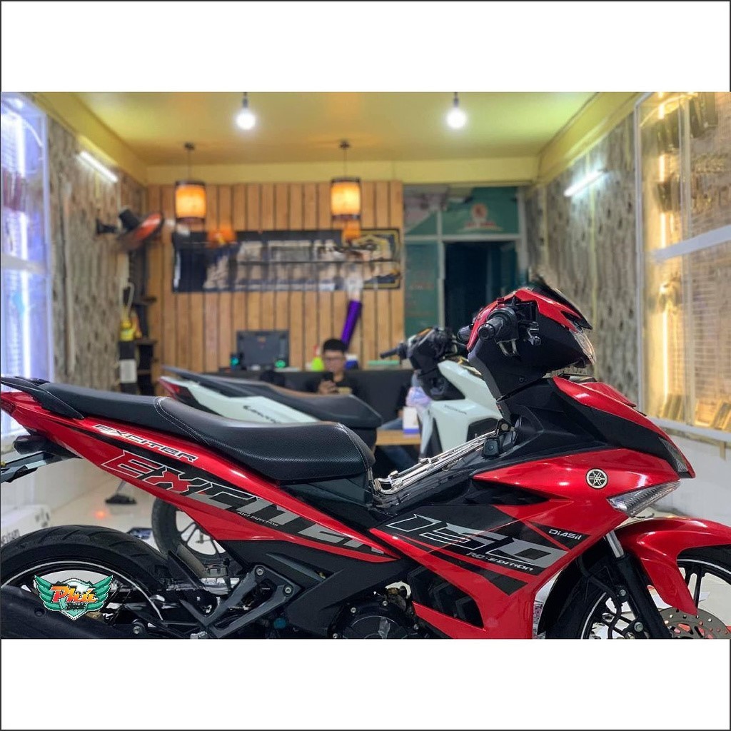 Tem Rời Exciter 150 đỏ đen (J)