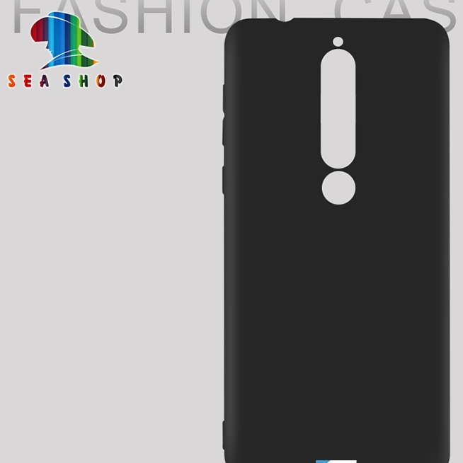 Ốp lưng Nokia 6.1 - Nokia 6 2018 - Nhựa dẻo đen - Chống sốc