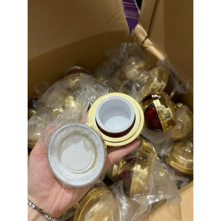 Hủ mỹ phẩm 30g hoa văn xi vàng - Hủ chiết mỹ phẩm 30g