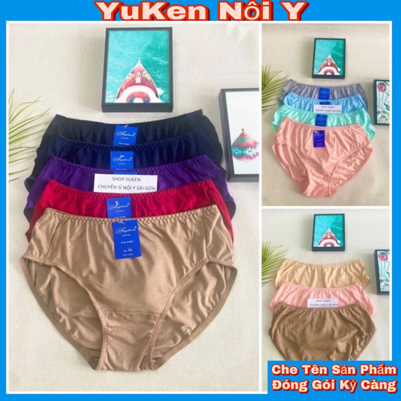 ?Quần Lót Nữ?Big Size Đến 95Kg - Quần Lót Coton Lưng Cao Việt Nam