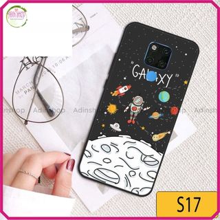 Ốp lưng điện thoại Huawei Mate 20 / Mate 20 Pro hình vũ trụ cực xinh.