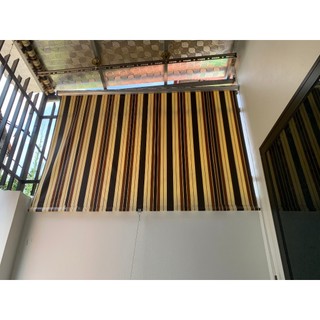Bạt tự cuốn kt 1,5 x 2,2 đầy đủ pk lắp đặt