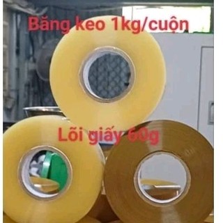 Băng keo 48mm - 500yard 1kg/cuộn lõi giấy mỏng