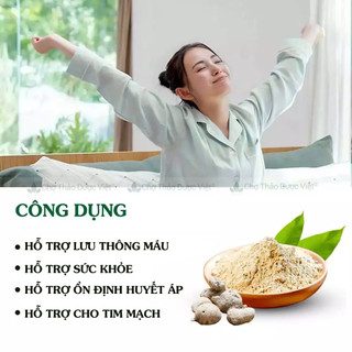 Bột tam thất nam 500g, nguyên chất, bồi bổ sức khỏe, tăng cường đề kháng, tốt cho tim mạch, huyết áp