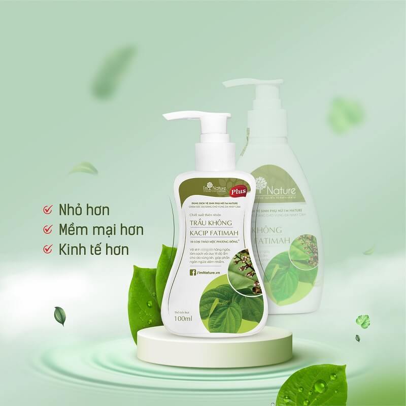 Dung Dịch Vệ Sinh Phụ Nữ Trầu Không I'm Nature Kacip Fatimah 150ml Chính Hãng