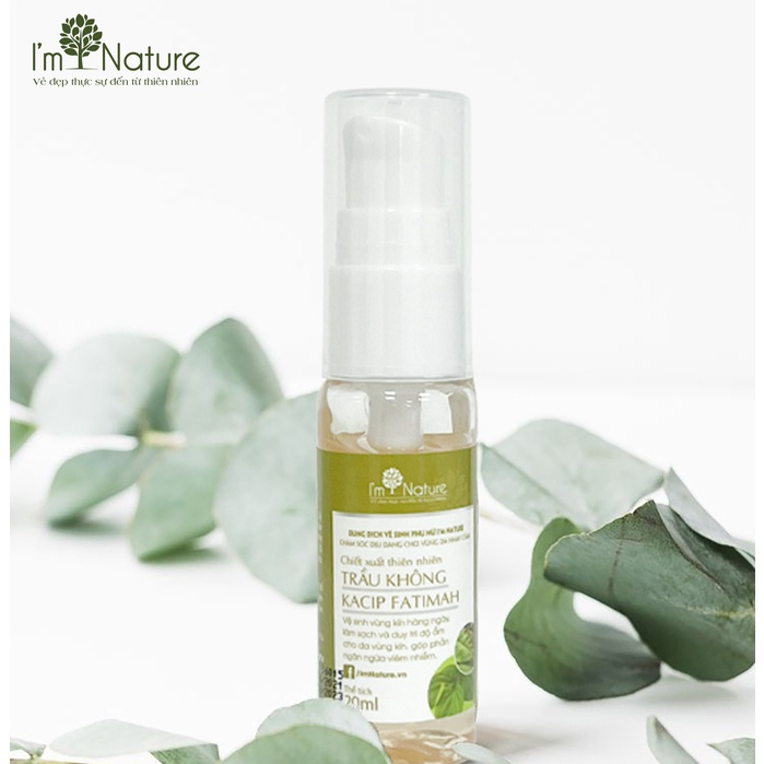 Dung Dịch Vệ Sinh Phụ Nữ Trầu Không I'm Nature Kacip Fatimah 150ml Chính Hãng