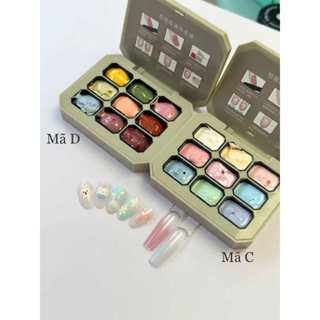 Set gel vẽ, dặm ombre Vinimay 9 màu