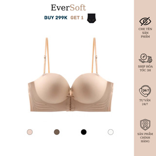 Áo Ngực Nâng Ngực Không Dây Áo Ngực Độn Dày 5cm Không Lộ Viền EverSoft 946