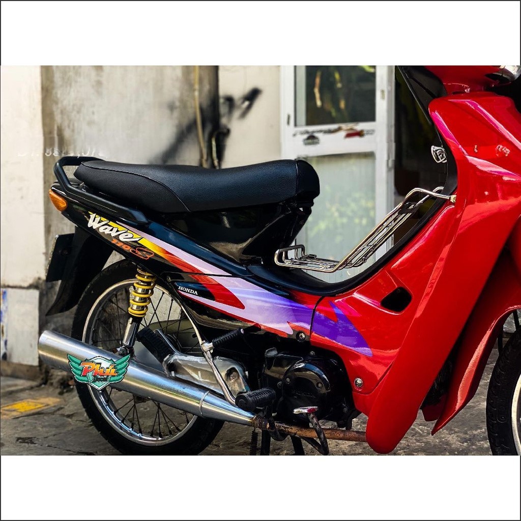 Tem Rời Wawe nhỏ đỏ đen (J)