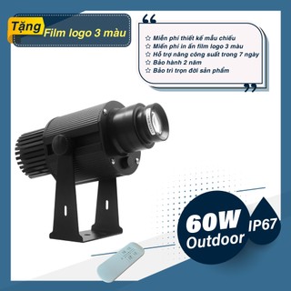 Đèn led chiếu logo 60w ngoài trời