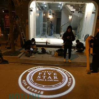 Đèn led chiếu logo 60w ngoài trời