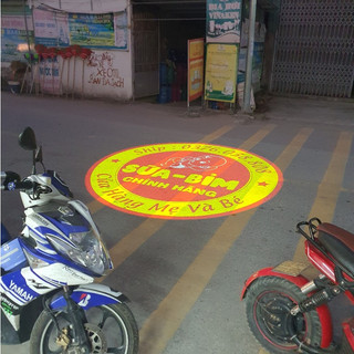 Đèn led chiếu logo 60w ngoài trời