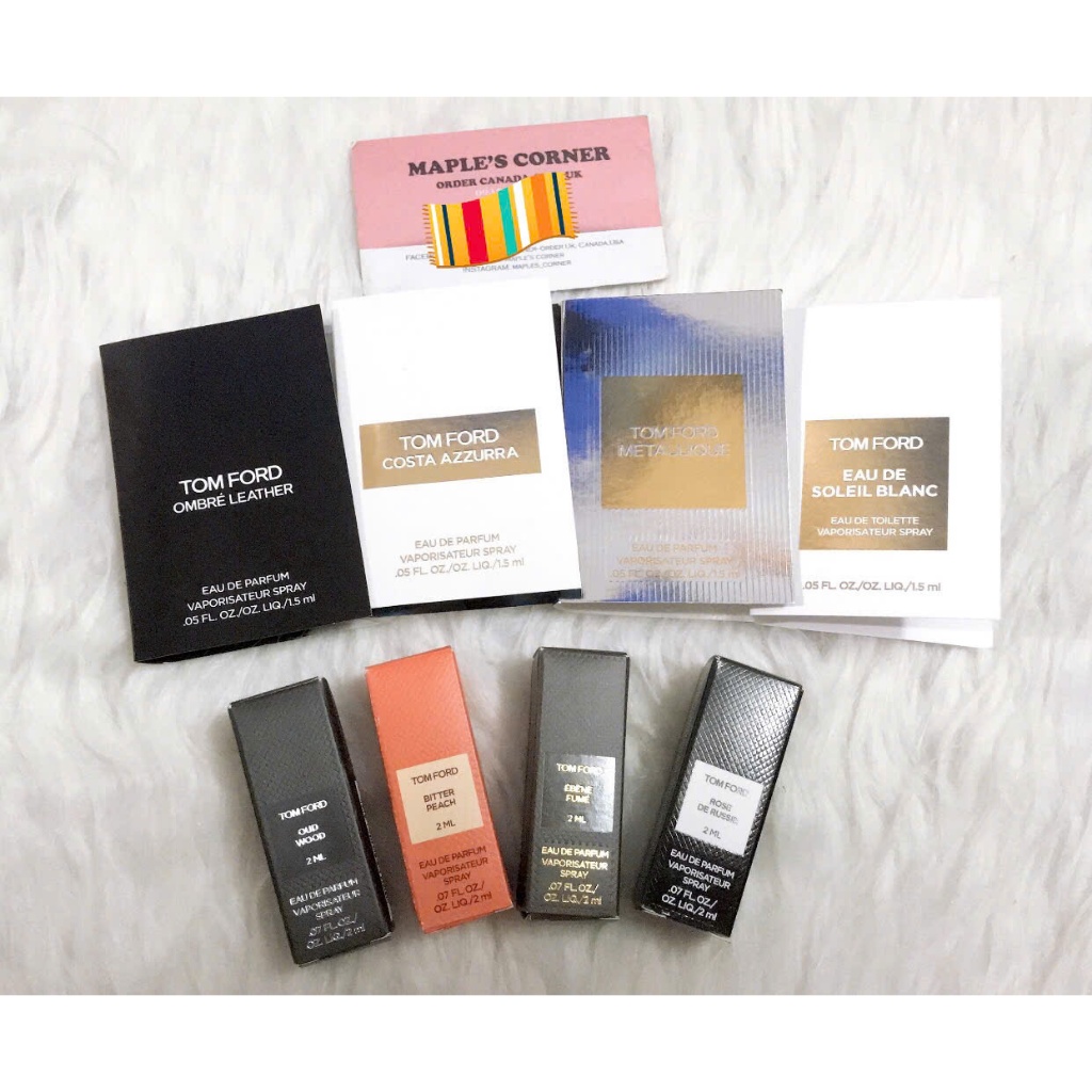 vial nước hoa tom ford