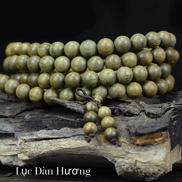 Chuỗi Tràng gỗ Lục Đàn Hương (thơm tự nhiên)