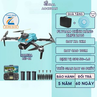 Flycam ZLIFE Z165 không chổi than, drone mini giá rẻ, máy bay điều khiển từ xa có camera, plycam