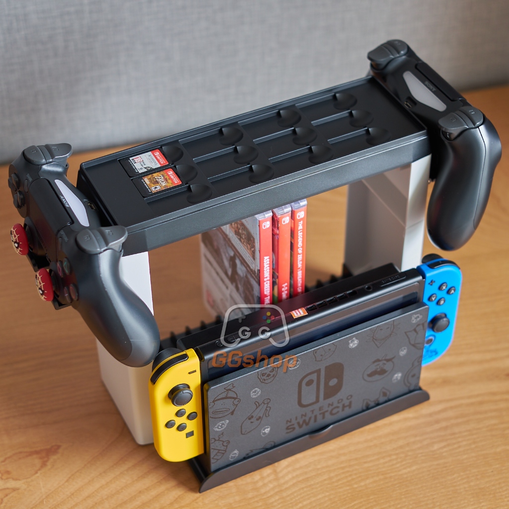 Kệ Đựng Game, Dock và Tay Cầm Nintendo Switch OLED/V1/V2