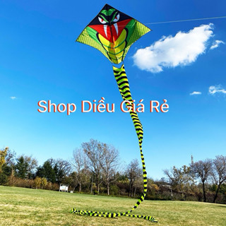 [MUA 1 TẶNG 2] Diều rắn 30 mét - TẶNG tay cầm thả diều 150 mét + Túi vải đựng (diều giá rẻ, diều thả, diều 3d)
