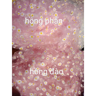 Voan lưới hoa cúc loại đẹp