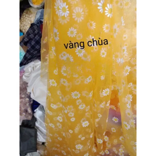 Voan lưới hoa cúc loại đẹp