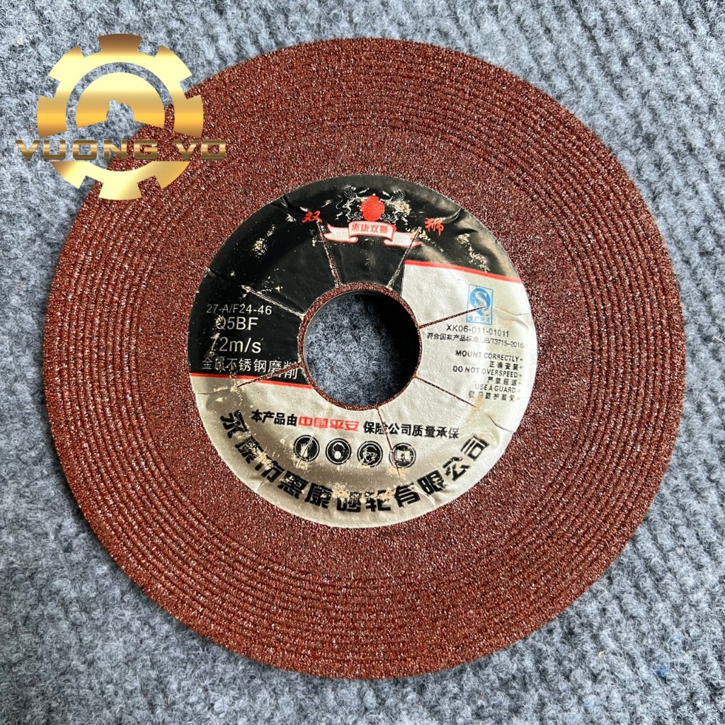 Đá mài sắt-đá mài kim loại thương hiệu sư tử lionking kích thước 150*6.0*22mm (Giá đã có VAT)
