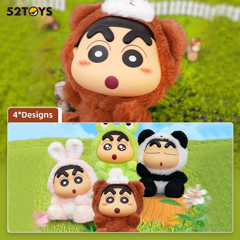 52TOYS Crayon Shin- Chan Vinyl Doll Series Blind Box Hình Đồ chơi (sẵn)