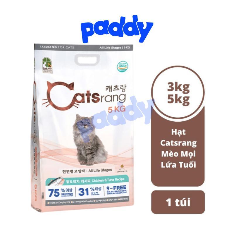 [5kg] Hạt Cho Mèo Mọi Lứa Tuổi Catsrang