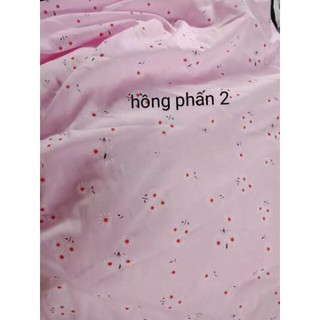 Vải thô họa tiết hoa cúc chất đẹp