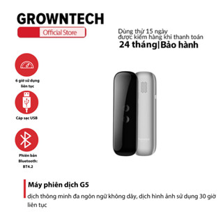 Máy phiên dịch G5 dịch thông minh đa ngôn ngữ không dây, dịch hình ảnh sử dụng 30 giờ liên tục