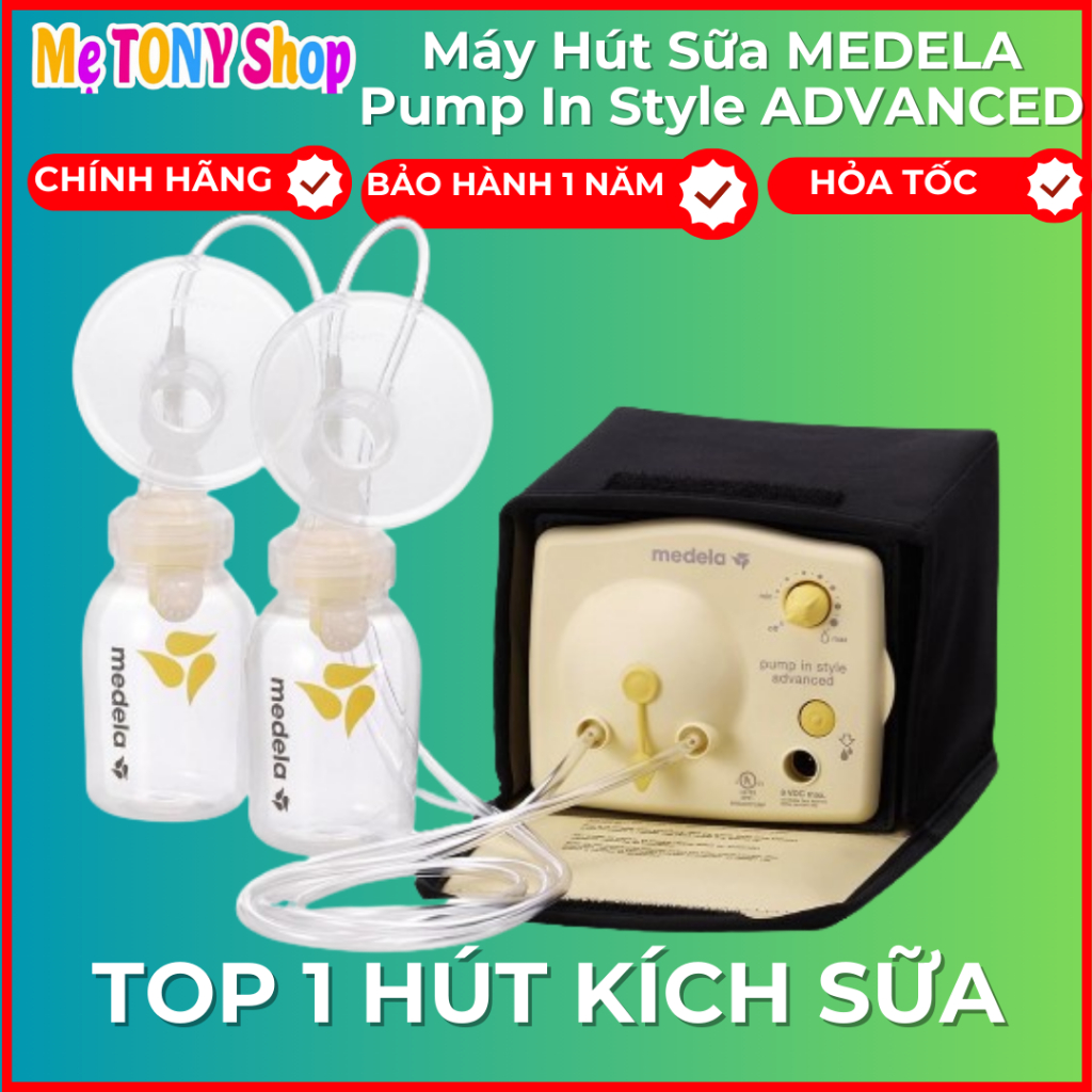 [Xem Video HútSữa ThựcTế]Máy Hút Sữa Điện Đôi Medela Pump (Like New 99%)