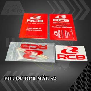 Phuộc sau RCB mẫu s2 cho xe exciter, winner, sonnic chính hãng
