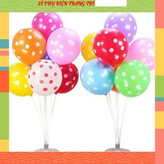 Combo 10 quả bóng chấm bi 12 inch (bơm lên khoảng 30-35cm) siêu đẹp, siêu dày