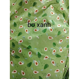 vải thô quả bơ .