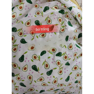 vải thô quả bơ .