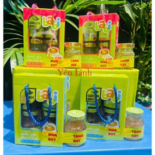 Hoả tốcCombo 4 lốc (20 hủ) Yến Green Babi Nutrinest hương Vani hàng date mới nhất