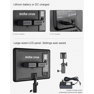 Đèn Led Godox P260C Và P260C Pro HL Studio –  Ánh Sáng Mềm Mịn, Nhiệt Độ Từ 2800K Đến 6500K