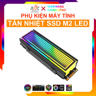 Tản Nhiệt SSD M2 NVME Infinity Lens Led 5v ARGB Đồng Bộ Mainboard - Hàng Fullbox