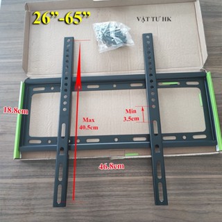 Khung kệ đỡ TV treo tường - Giá treo tivi đa năng 26 28 32 40 42 43 48 49 50 55 58 60 65 inch đầy đủ vít nở ti vi