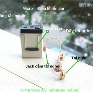 Máy trợ thính rionet ha-20dx có dây nhật bản