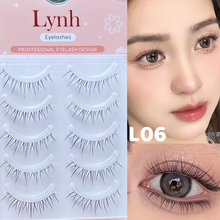 Mi gân trong 5 cặp mềm mỏng tự nhiên tái sử dụng nhiều lần