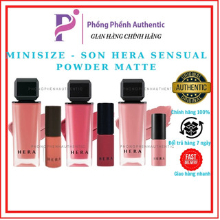   Mini  Son kem lì HERA Sensual Powder Matte Các Màu 426 - 145 - 133 