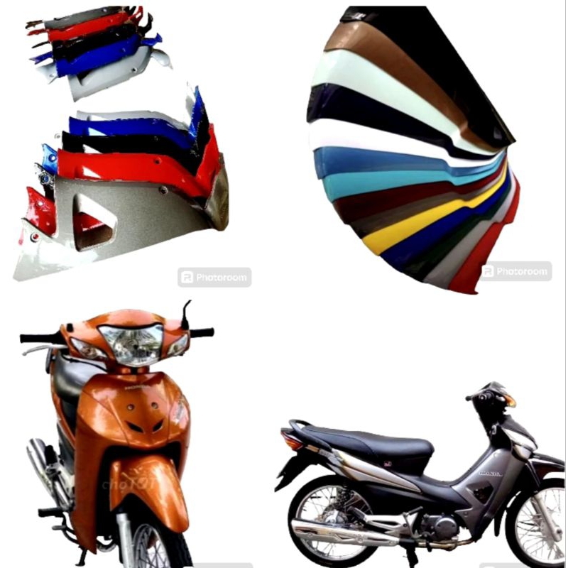 Yếm RS, wave 50cc, wave s100cc, wave 2006-2016 nhựa ABS.......