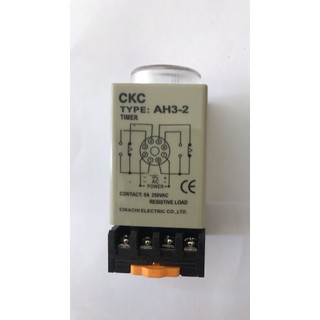 Rơ le thời gian CKC Timer AH3-3 10s; 60s, 30m,60m - relay timer CKC