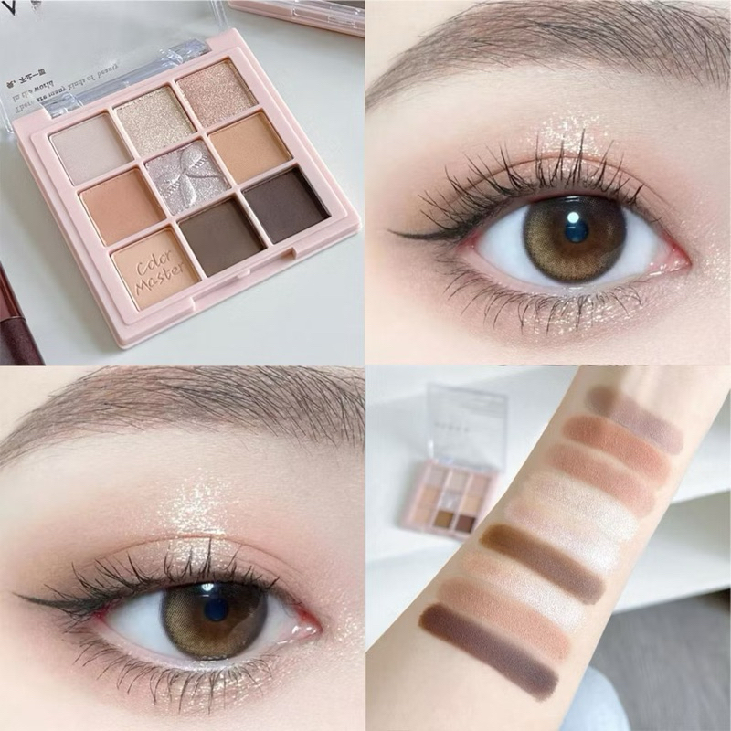 Bảng mắt 9 ô JADED tone nude hot hit