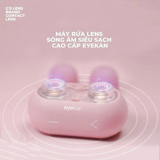  Máy Rửa Lens Tự Động Tai Thỏ Chính Hãng Eyekan Pin Và USB | Máy Làm Sạch Kính Áp Tròng 