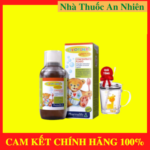 HÀNG CHÍNH HÃNG-Siro Ăn Ngon 3 Tác Động FITOBIMBI APPETITO