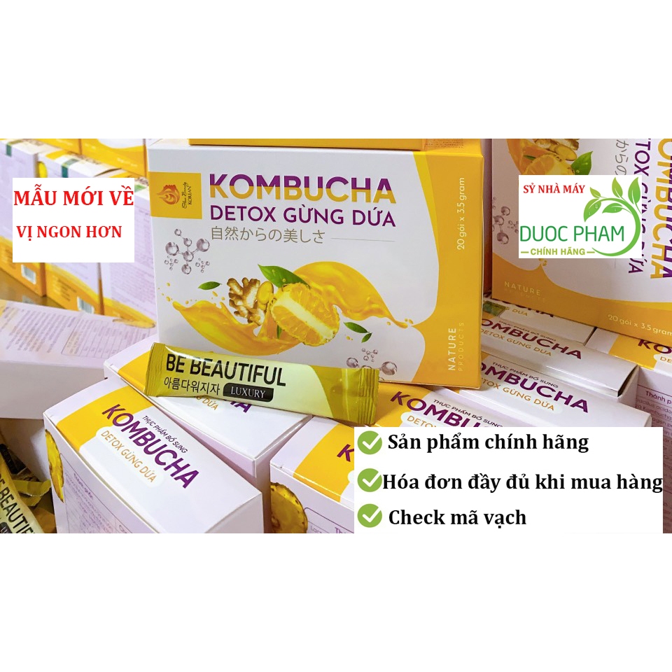 [SIÊU SALE ] COMBO 3 HỘP TRÀ KOMBUCHA