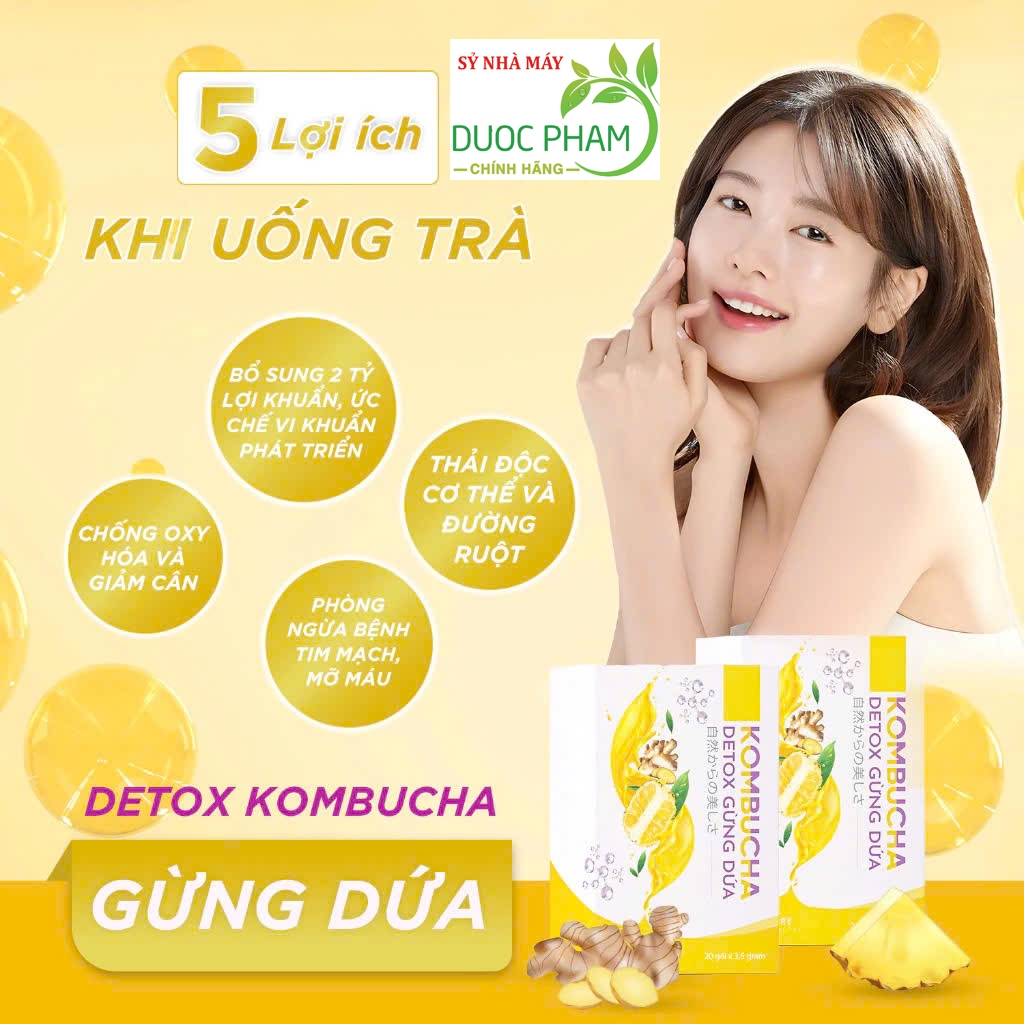 [SIÊU SALE ] COMBO 3 HỘP TRÀ KOMBUCHA